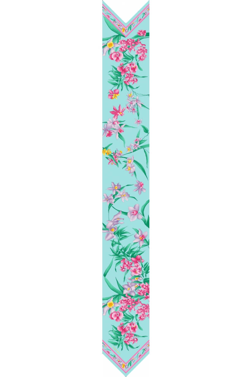 BANDEAU 10x180 EN TWILL DE SOIE