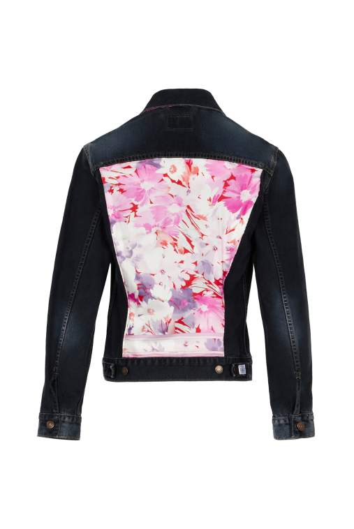 UPCYCLING DENIM JACKET HORTENSIA UPCYCLING DENIM JACKET HORTENSIA