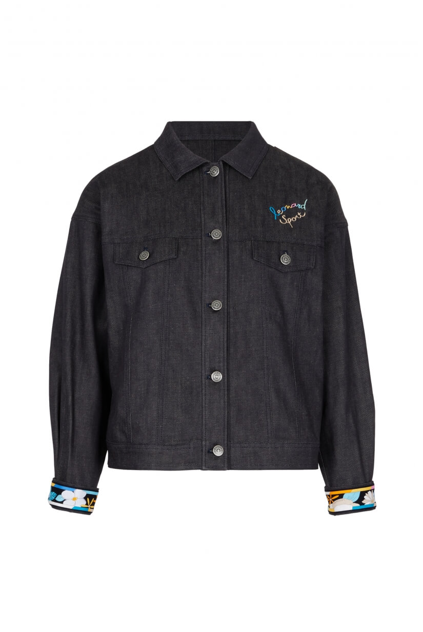 EMBROIDERED DENIM JACKET