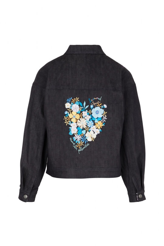 EMBROIDERED DENIM JACKET