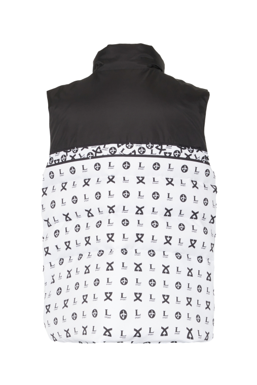 SLEEVLESS REVERSIBLE DOWN JACKET