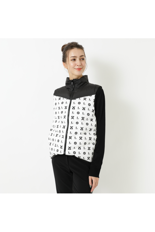 SLEEVLESS REVERSIBLE DOWN JACKET