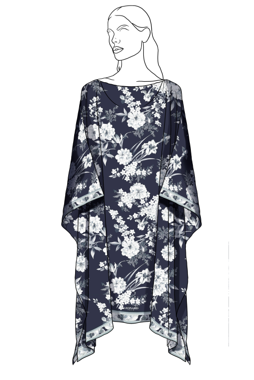 CAFTAN 140X180 EN SOIE