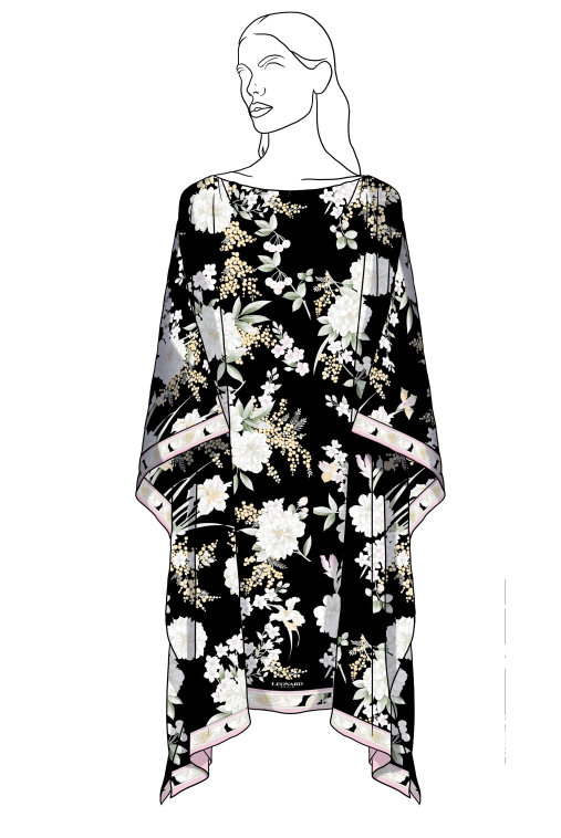 CAFTAN 140X180 EN SOIE