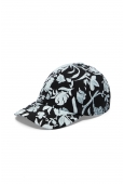 CASQUETTE À FLEURS NOIR