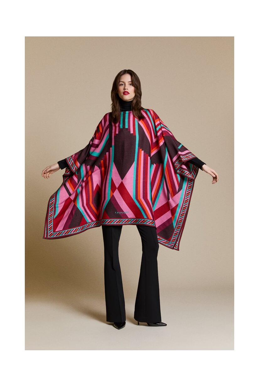 Poncho Mexico print