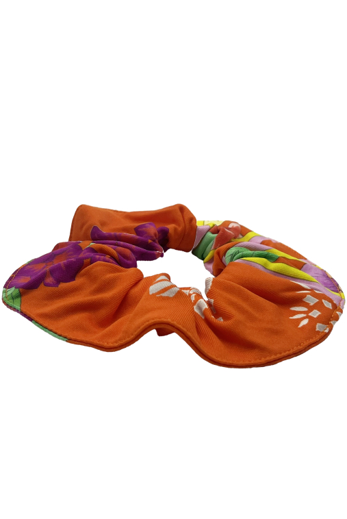 CHOUCHOU EN JERSEY DE SOIE IMPRIME FLEURS