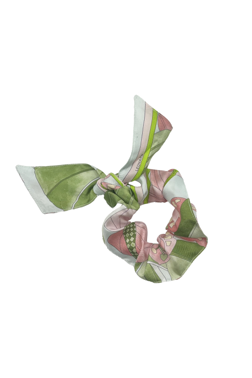 CHOUCHOU EN JERSEY DE SOIE IMPRIME FLEURS