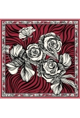 SQUARE 70x70 IN SILK