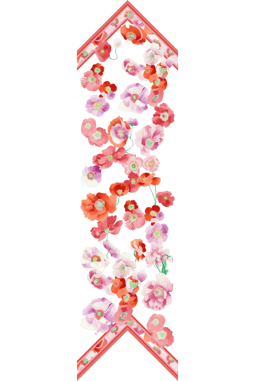 BANDEAU 20X160 EN TWILL DE SOIE