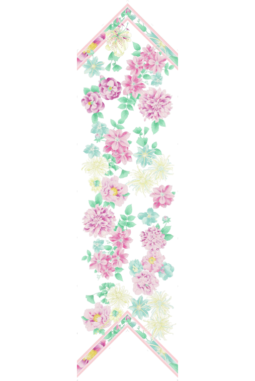 BANDEAU 20X160 EN TWILL DE SOIE