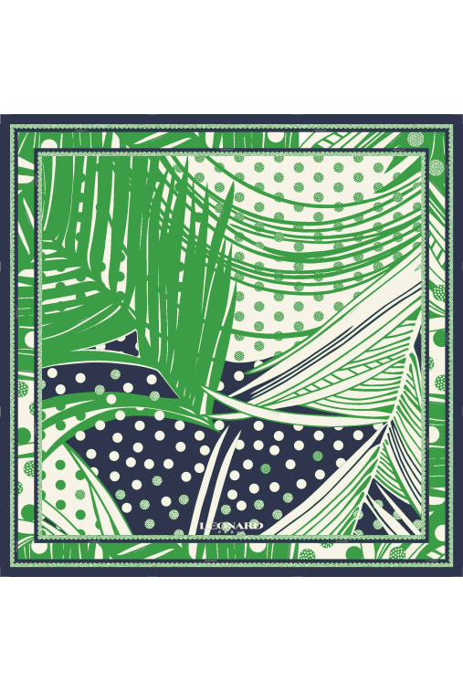 CARRE 70X70 EN TWILL DE SOIE