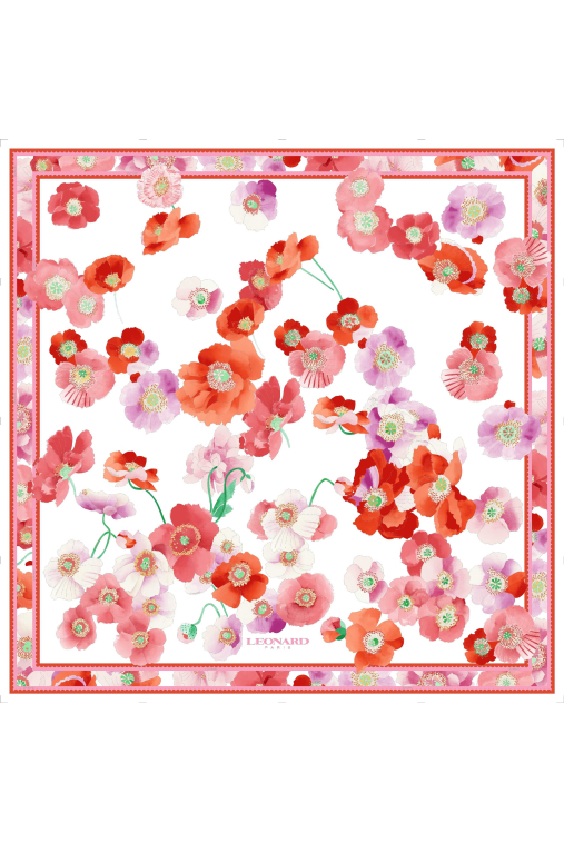 CARRE 90X90 EN TWILL DE SOIE