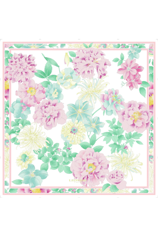 CARRE 90X90 EN TWILL DE SOIE