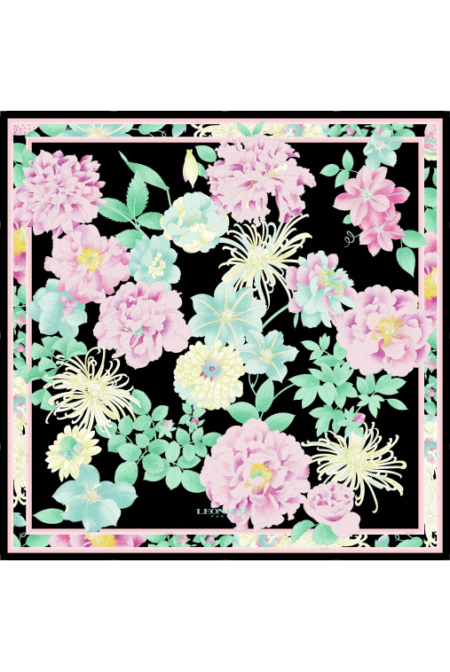 CARRE 90X90 EN TWILL DE SOIE