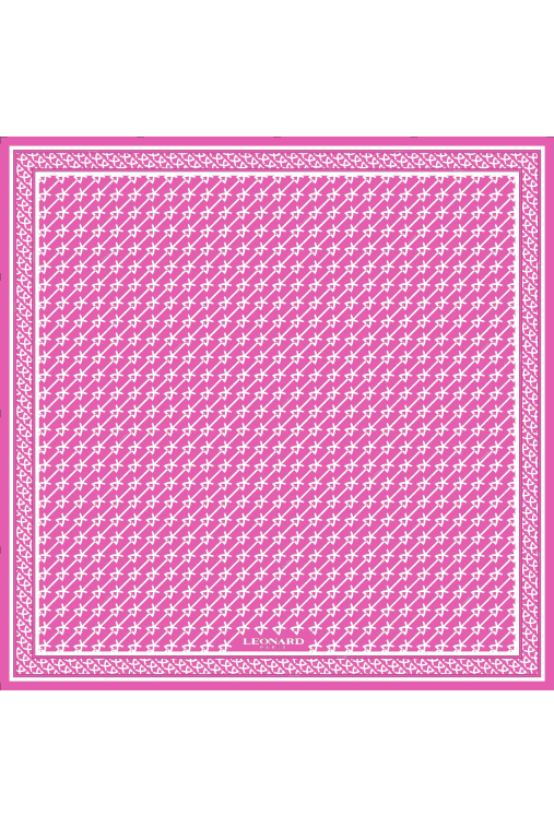 CARRE 90X90 EN TWILL DE SOIE