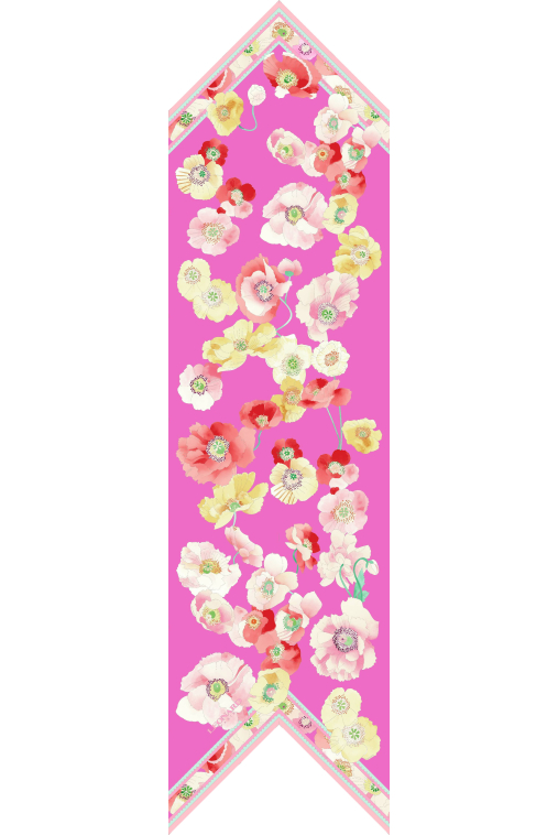 BANDEAU 20X160 EN TWILL DE SOIE