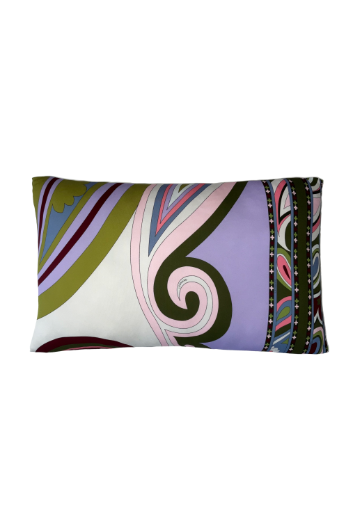 ROMEO KHAKI PRINTED CUSHION