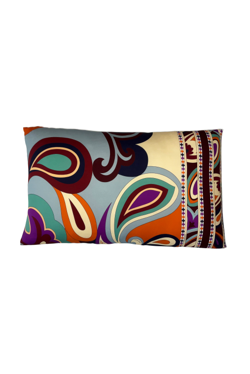 ROMEO TERRACOTTA PRINTED CUSHION