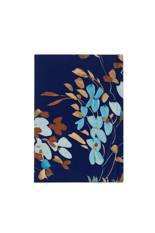 Carnet de notes "ROMANTICA" marine A6