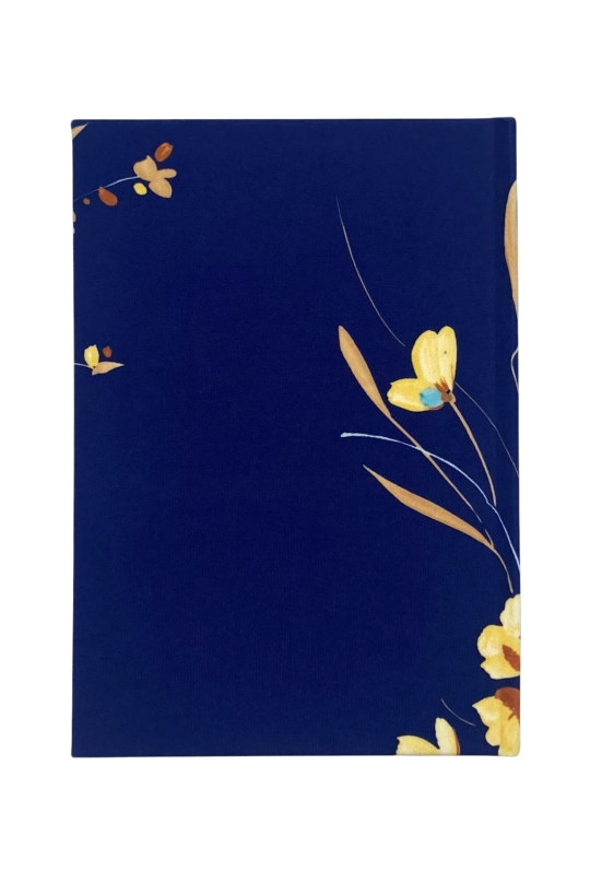CARNET DE NOTES "ROMANTICA" marine A5