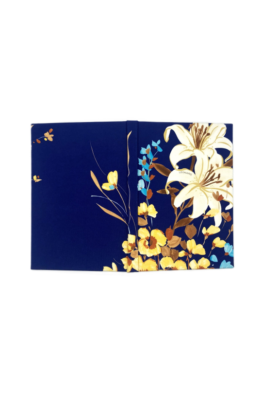 CARNET DE NOTES "ROMANTICA" marine A5