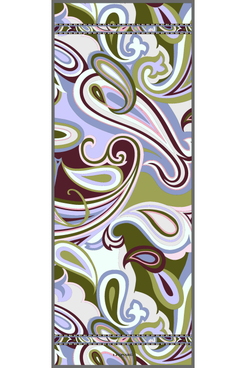 OBLONG 70x180 IN CACHEMIRE SILK