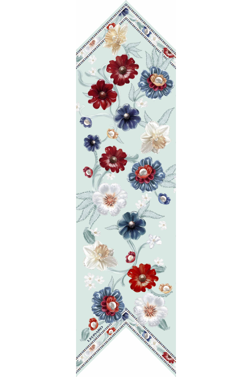 BANDEAU 20X160 EN TWILL DE SOIE