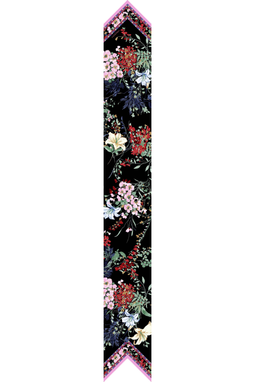 BANDEAU 10X180 EN TWILL DE SOIE