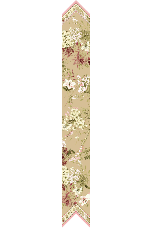 BANDEAU 10X180 EN TWILL DE SOIE