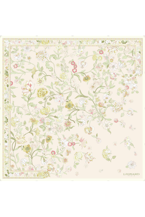 CARRÉ 90X90 EN TWILL DE SOIE