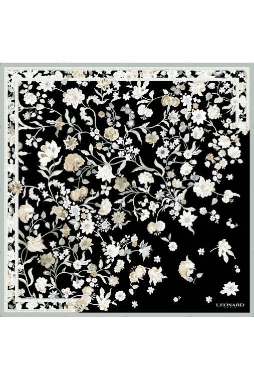 SQUARE 90X90 IN SILK TWILL