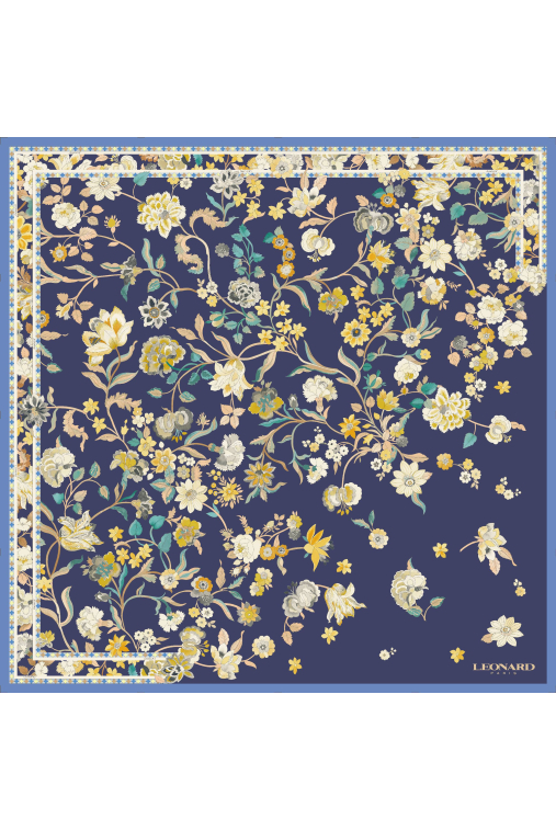 SQUARE 90X90 IN SILK TWILL