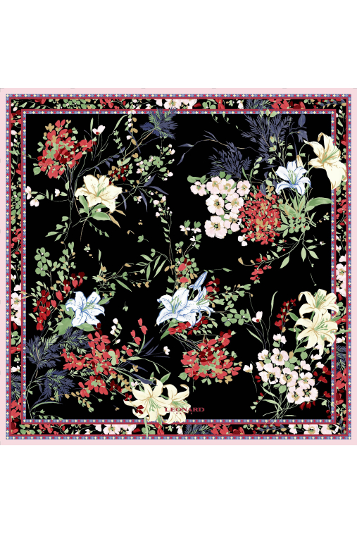 SQUARE 90X90 IN SILK TWILL
