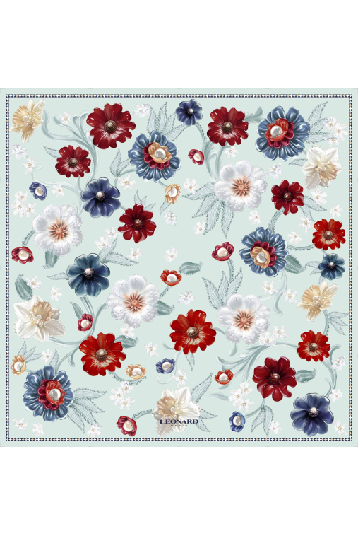 SQUARE 90X90 IN SILK TWILL