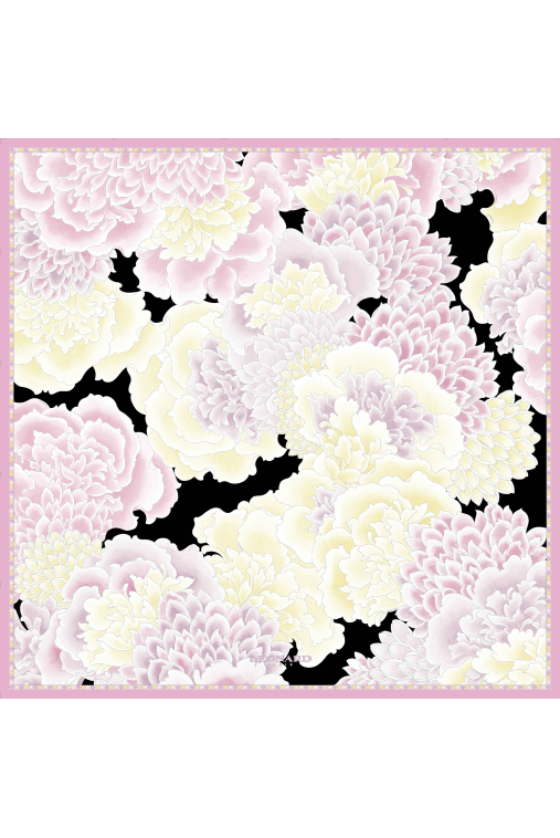 SQUARE 90X90 IN SILK TWILL