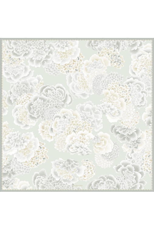 SHAWL 140X140 IN SILK SATIN CHIFFON
