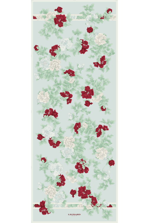 OBLONG 70x180 IN SILK SATIN CHIFFON