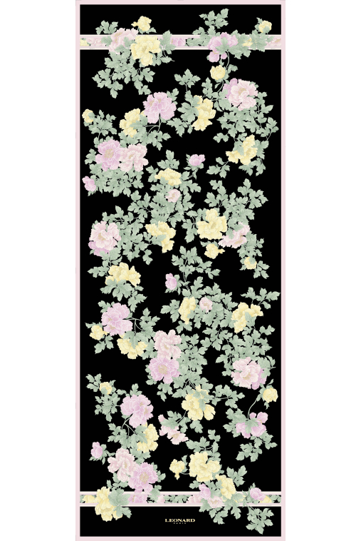 OBLONG 70x180 IN SILK SATIN CHIFFON