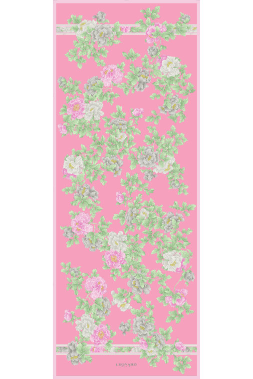 OBLONG 70x180 IN SILK SATIN CHIFFON