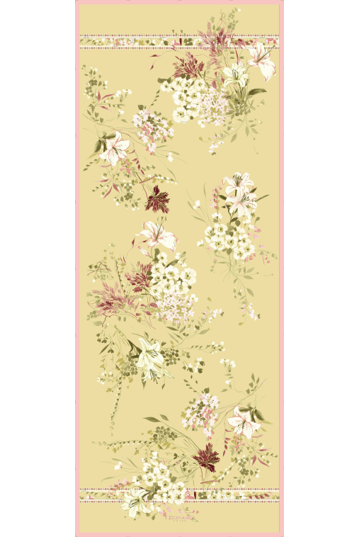 OBLONG 70x180 IN CACHEMIRE SILK