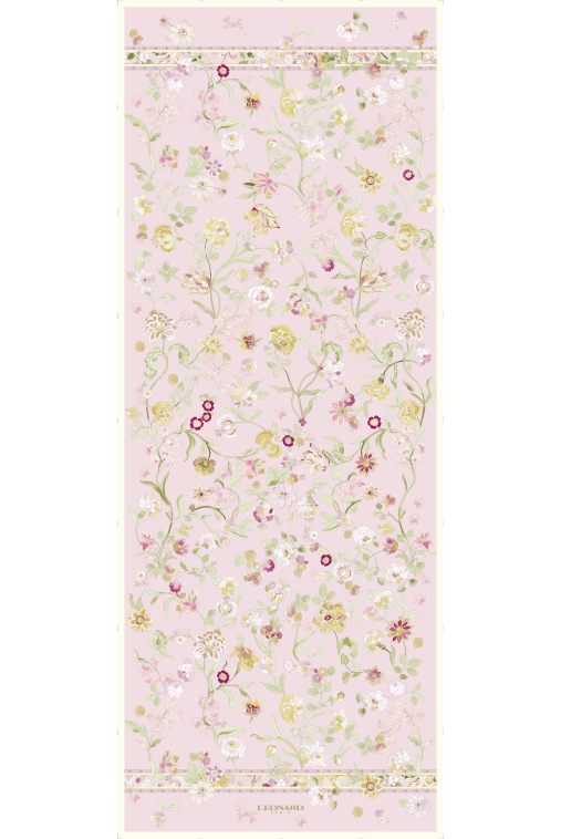 OBLONG 70x180 IN WOOL-SILK