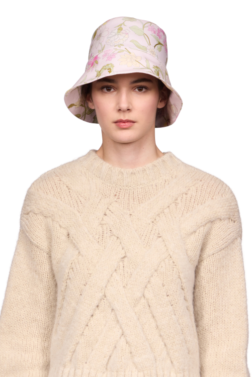 BUCKET ONE SIZE IN COTTON TWILL
