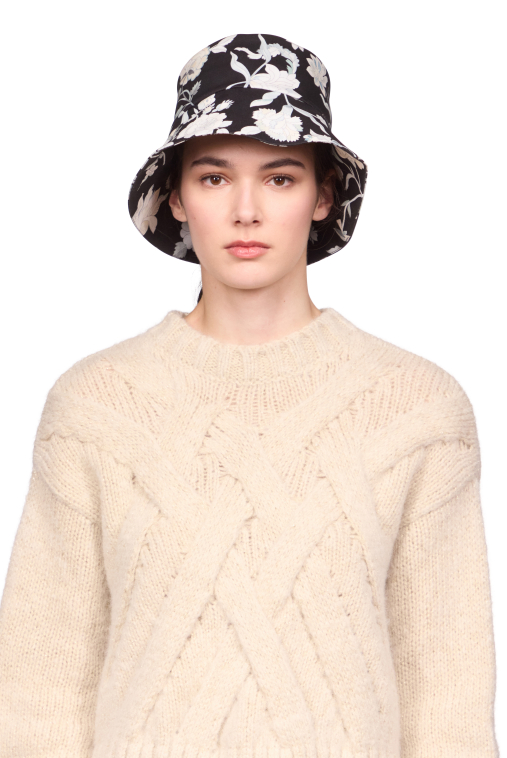 BUCKET ONE SIZE IN COTTON TWILL