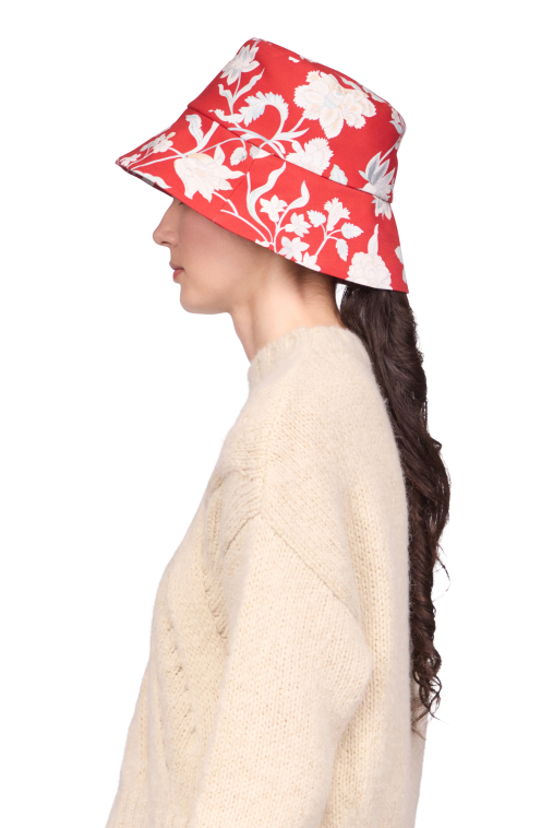 BUCKET ONE SIZE IN COTTON TWILL