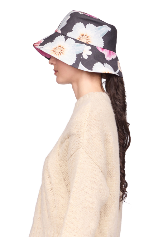 BUCKET ONE SIZE IN COTTON TWILL