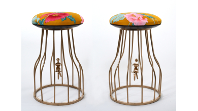 Tabourets LEONARD PARIS X MARYAM MAHDAVI